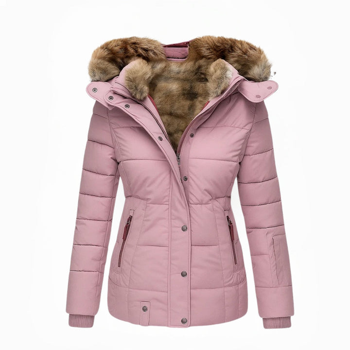 Anna | Manteau d'hiver avec doublure en fourrure