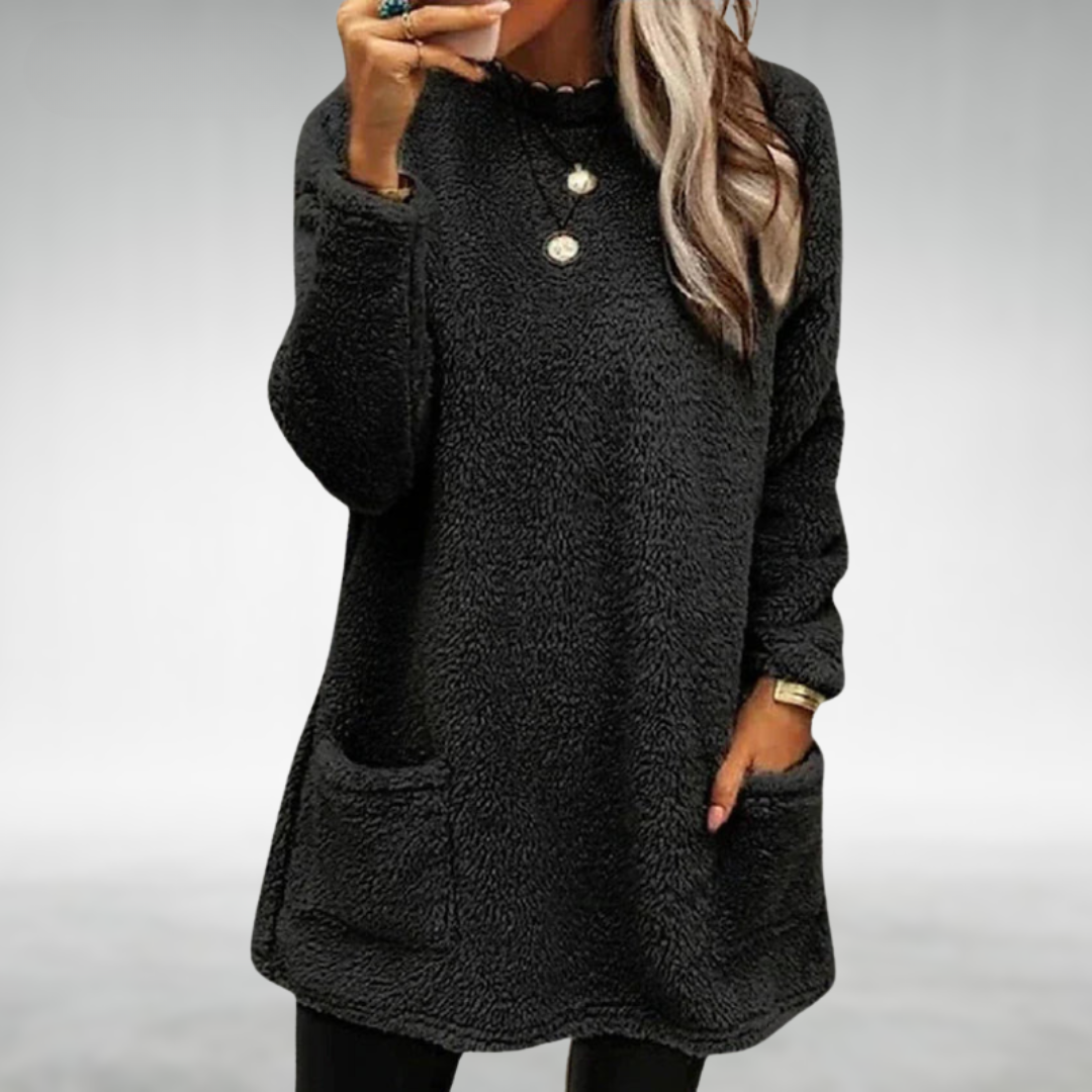 Nora | Pull en Polaire avec Poches