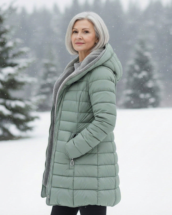 Clair | Manteau Puffer Doublé en Fleece