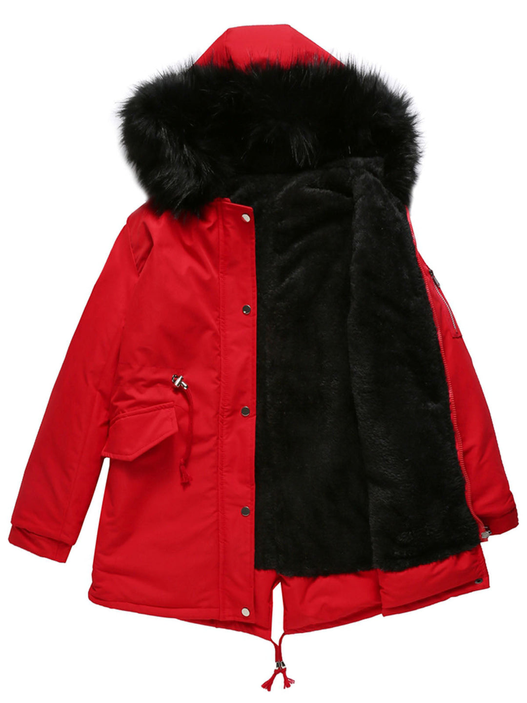 Arielle | Parka d'hiver avec doublure en fourrure douce