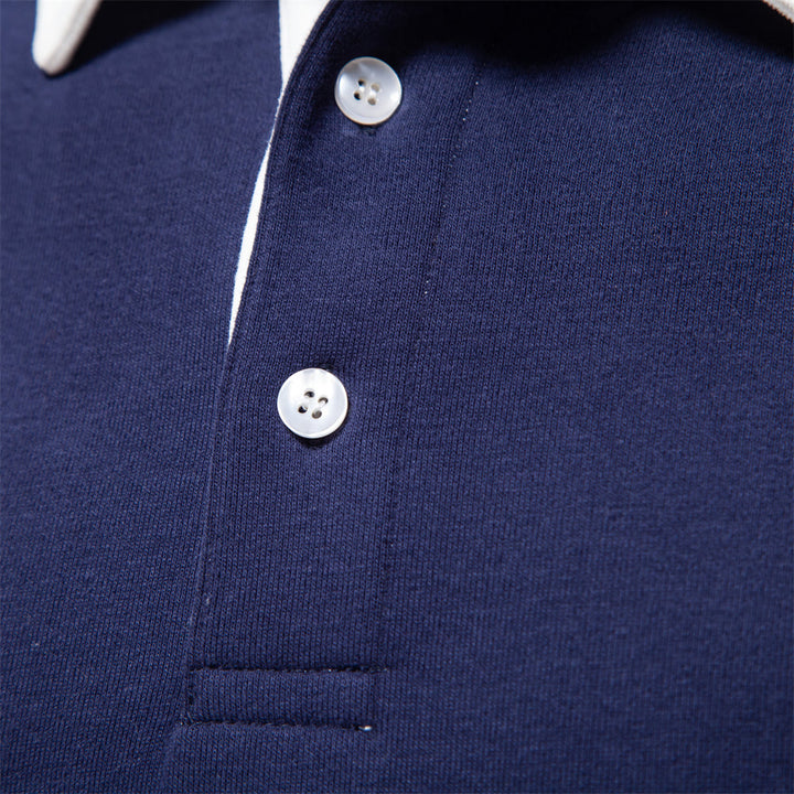 Luca™ | Pull Polo à Manches Longues