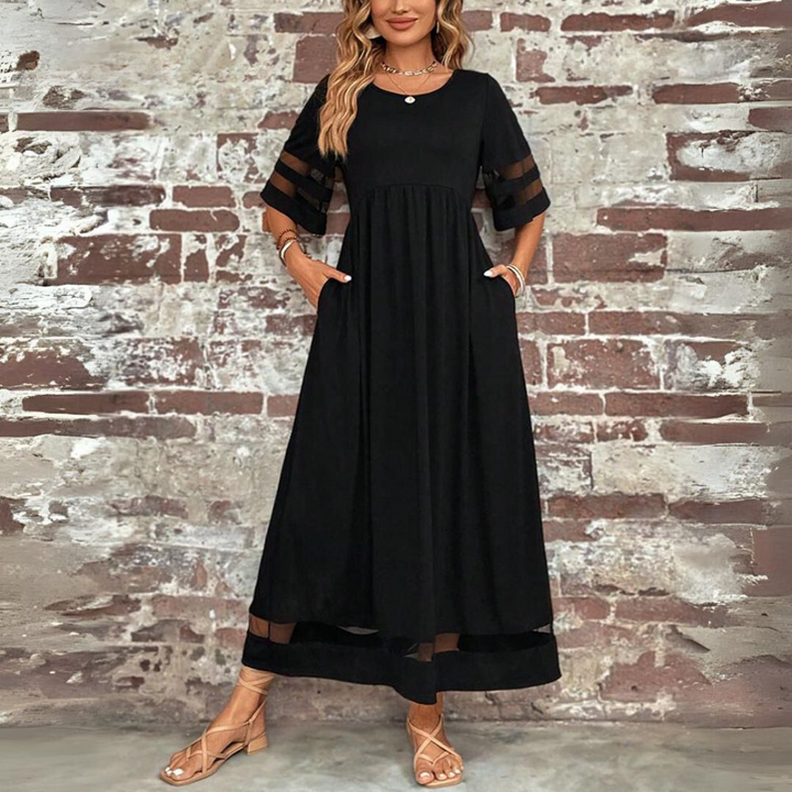 Aubrey™ | Robe midi flatteuse et lissante pour le ventre