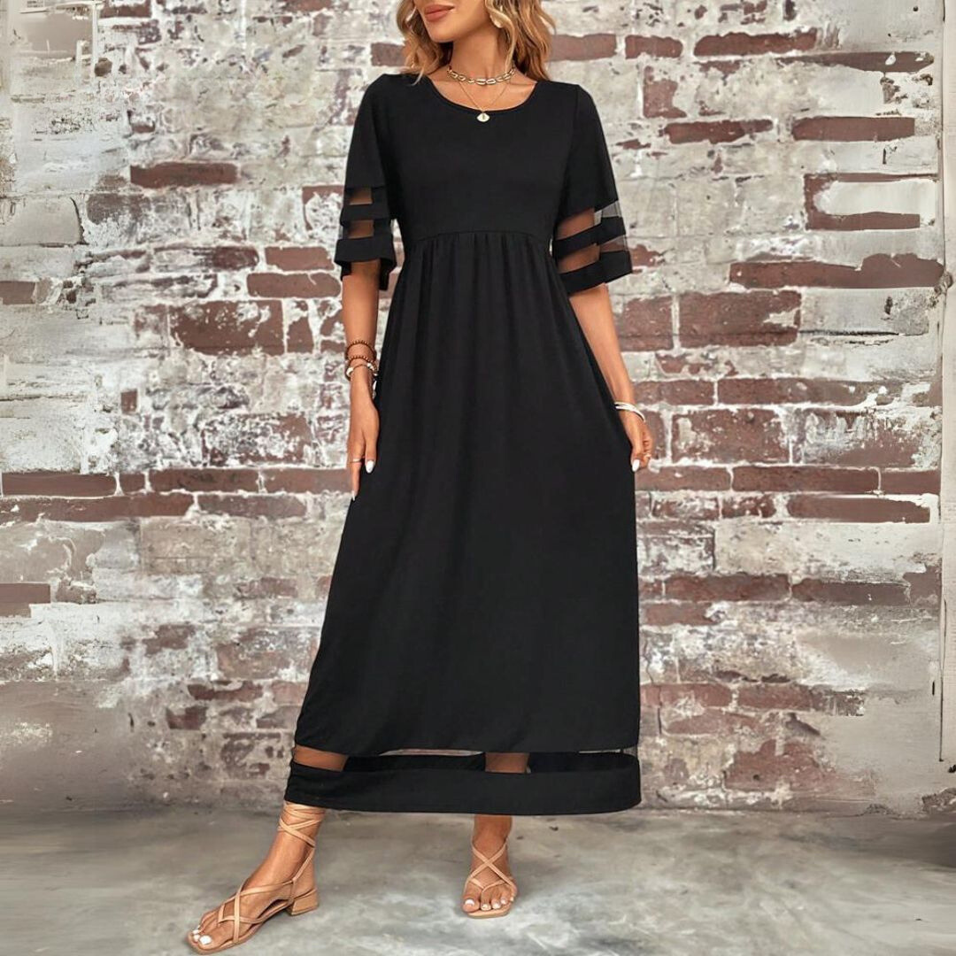 Aubrey™ | Robe midi flatteuse et lissante pour le ventre