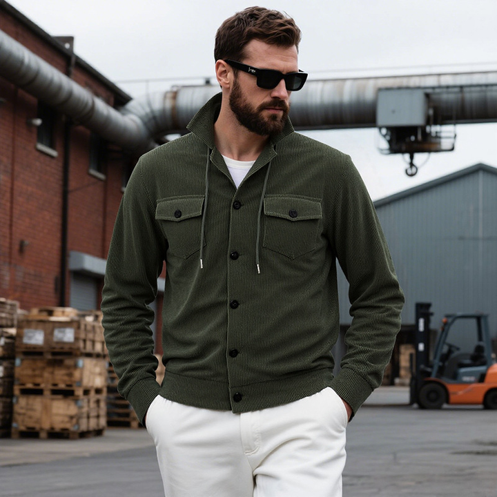 Bruno™ | Veste en velours côtelé avec boutons