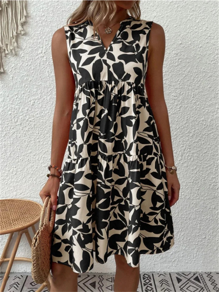 TASHA | ROBE MIDI FLUIDE ÉPANOUISSANTE