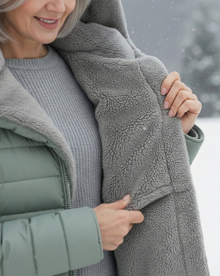 Clair | Manteau Puffer Doublé en Fleece