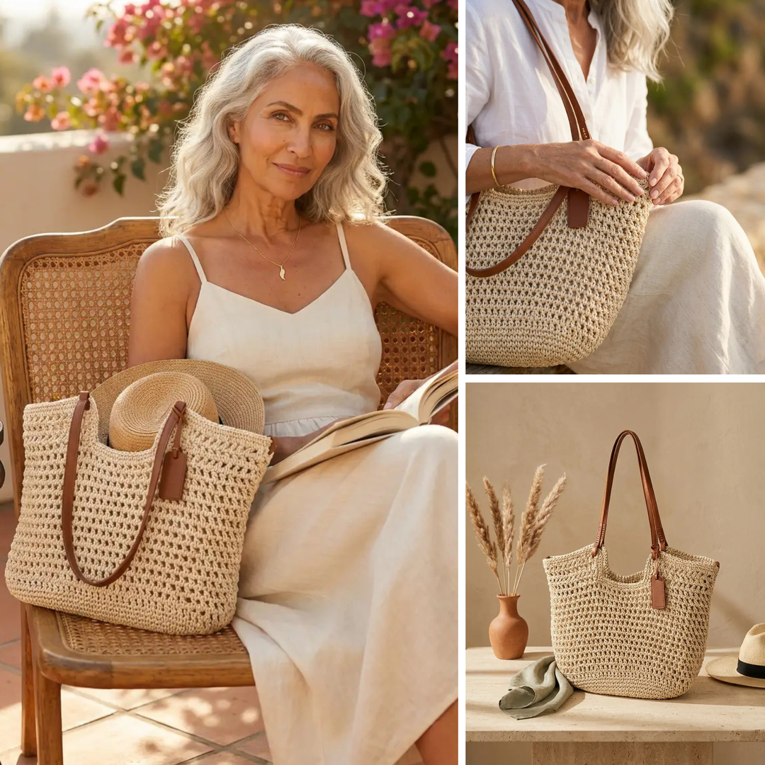 Camelia | Sac fourre-tout crocheté à la main