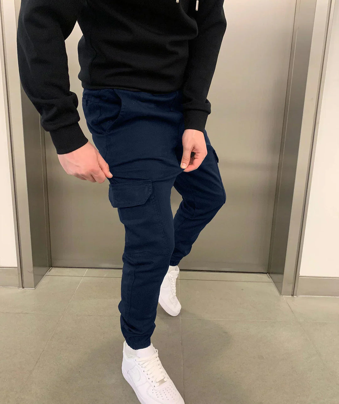 PANTALON CARGO DE COUPE JOGGER