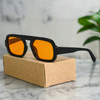 Noir/Dégradé orange