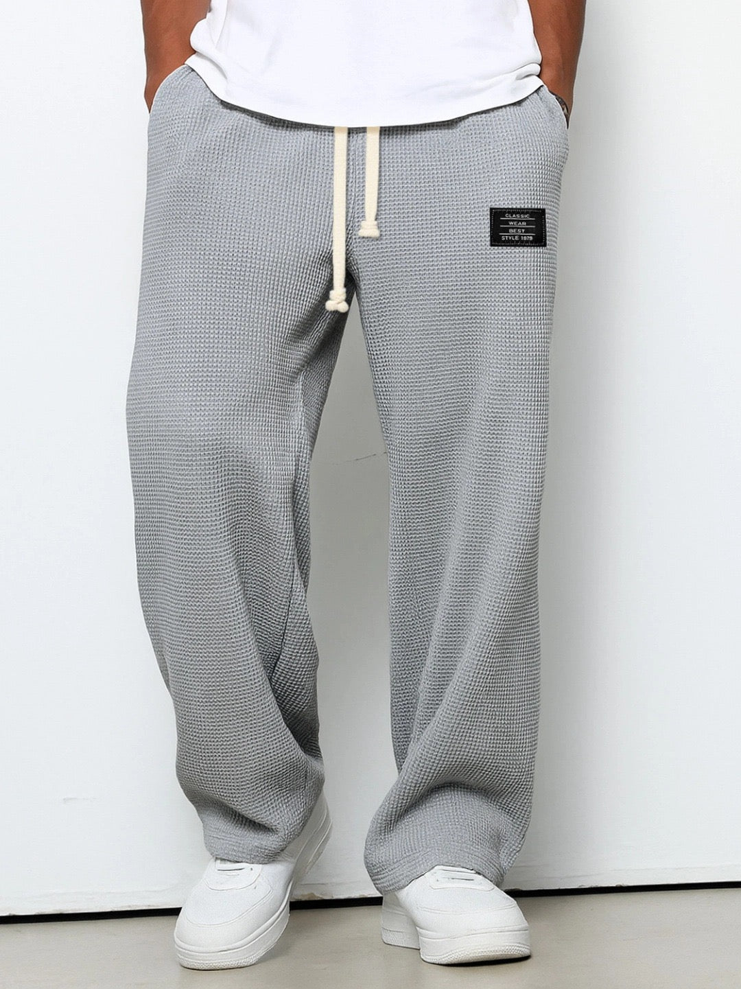Samuel | Pantalon Large Avec Taille Ajustable