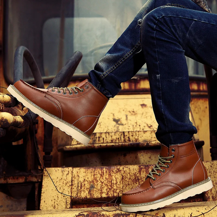 Richard ™ | Chaudes boots en cuir