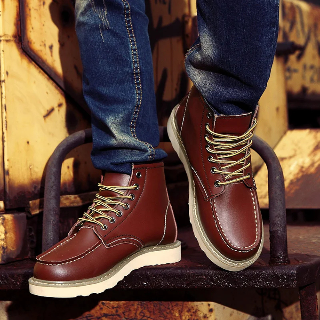 Richard ™ | Chaudes boots en cuir