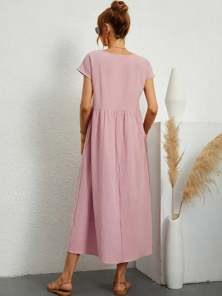 Elise – Robe midi décontractée