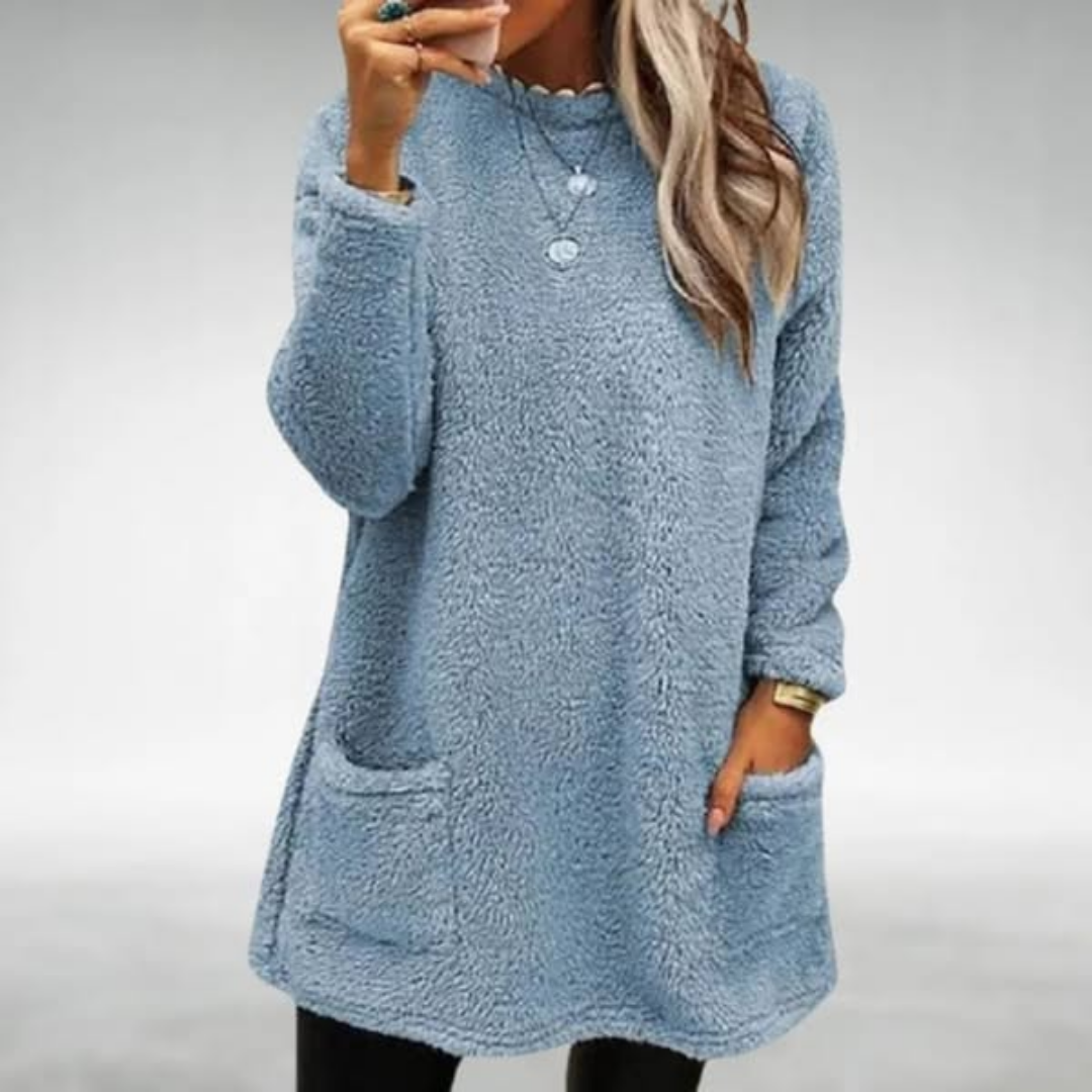 Nora | Pull en Polaire avec Poches