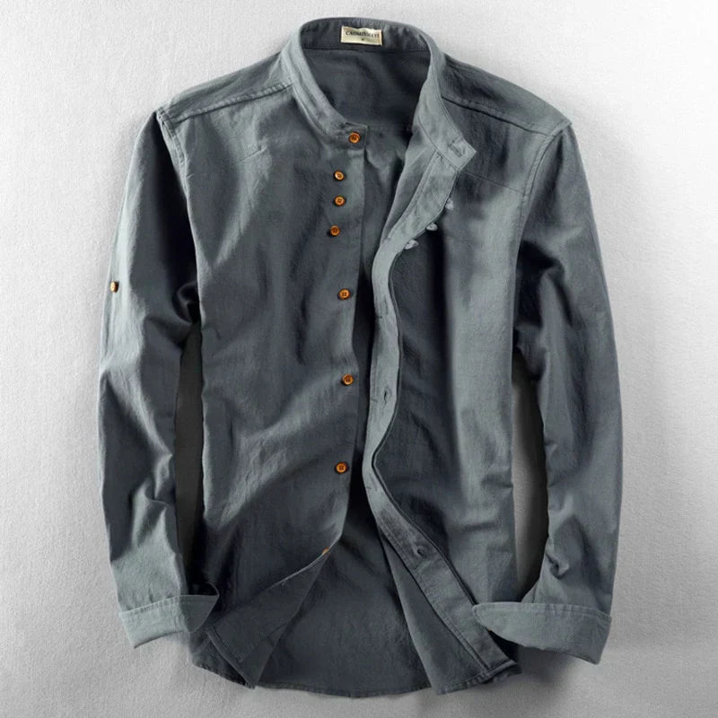 Alfonds™ | Chemise Élégante Style Japonais
