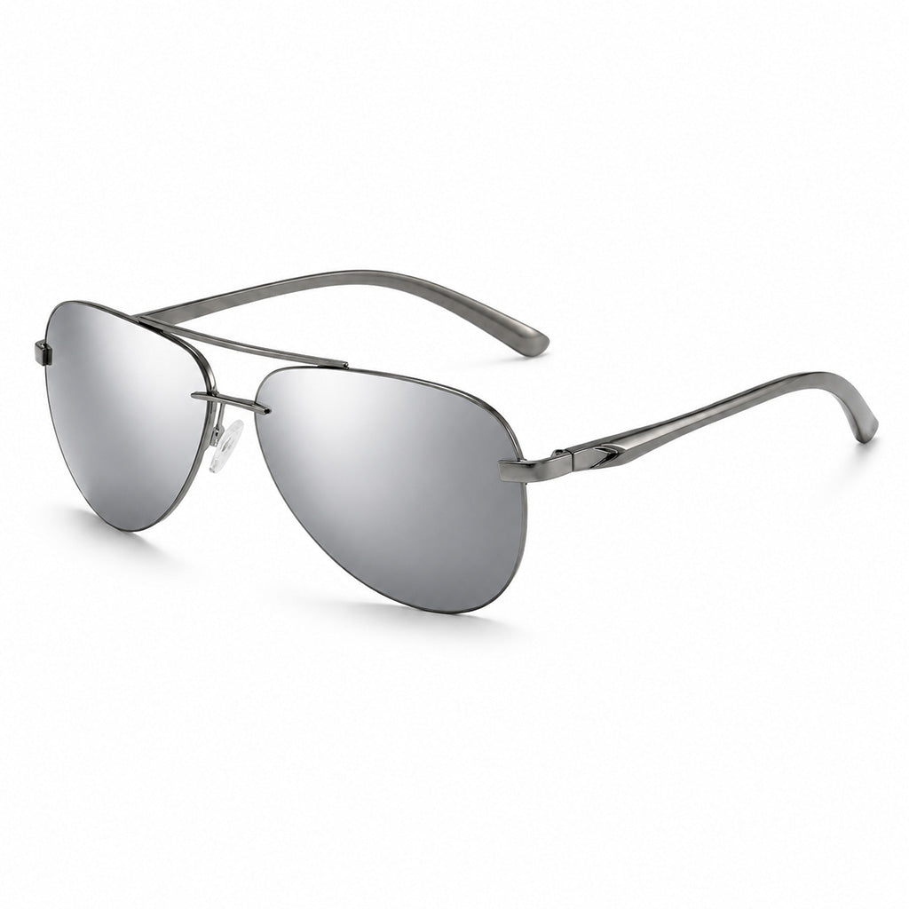 Alden | Lunettes de soleil aviateur polarisées (1+1 GRATUIT)