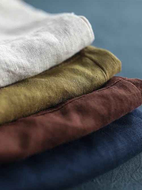 Elvie | Blouse Linne Élégante pour l'Été