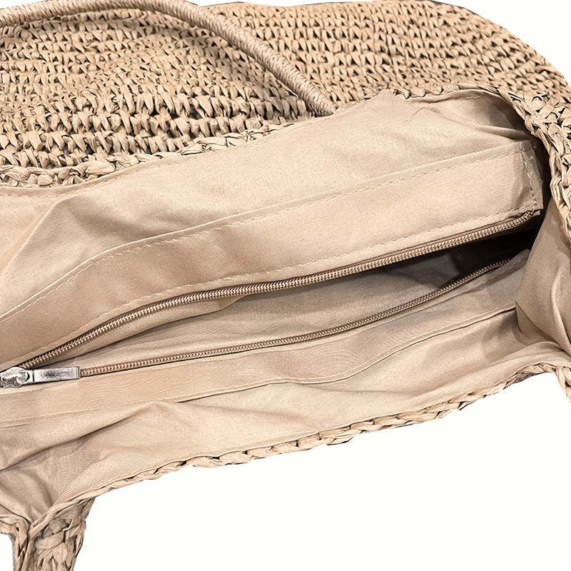 Marisol | Sac à bandoulière en paille tressée