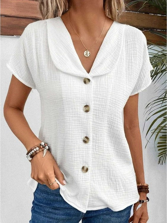 Kaja | Élégante Blouse d'Automne