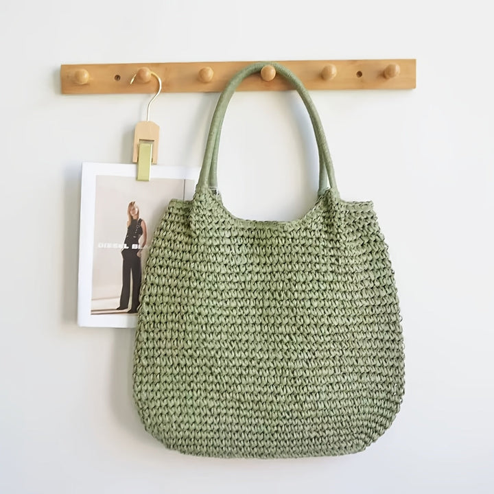 Matilda | Sac à bandoulière en paille tressée