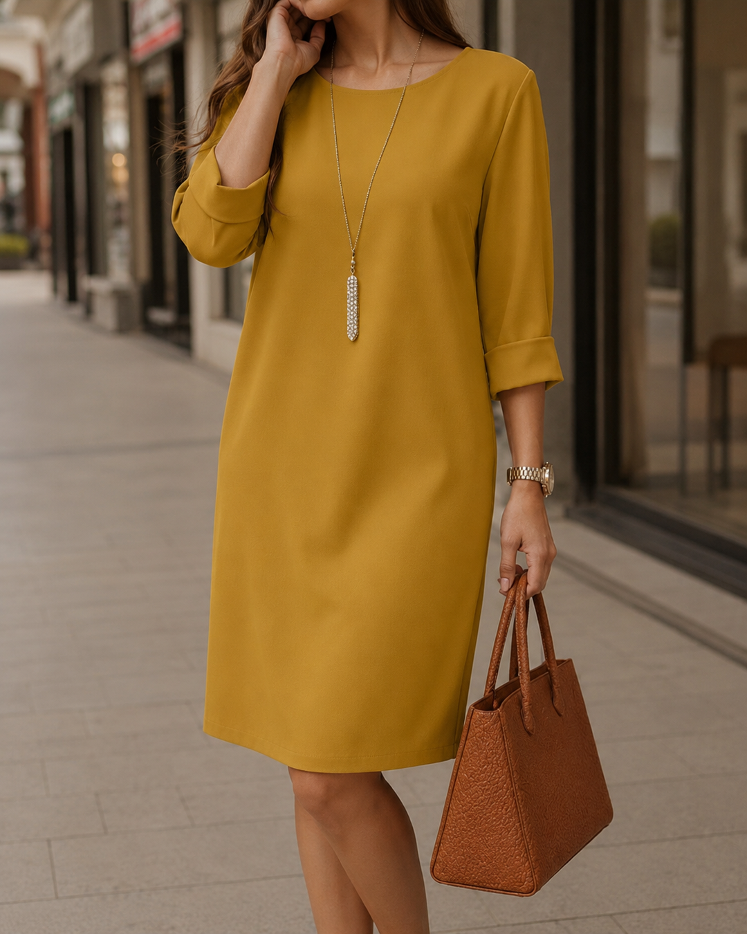 Clarissa | Robe Midi Camouflante