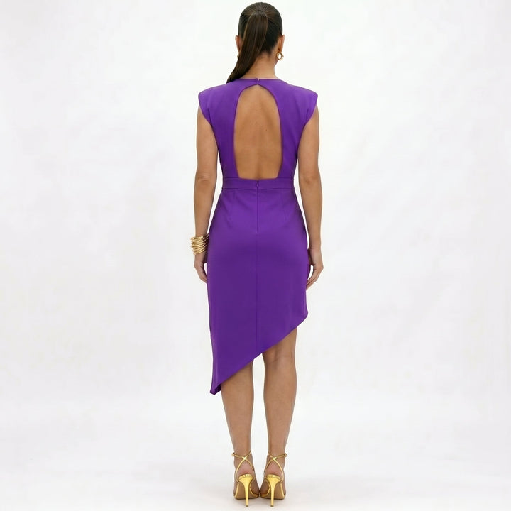 Camille – Robe asymétrique raffinée