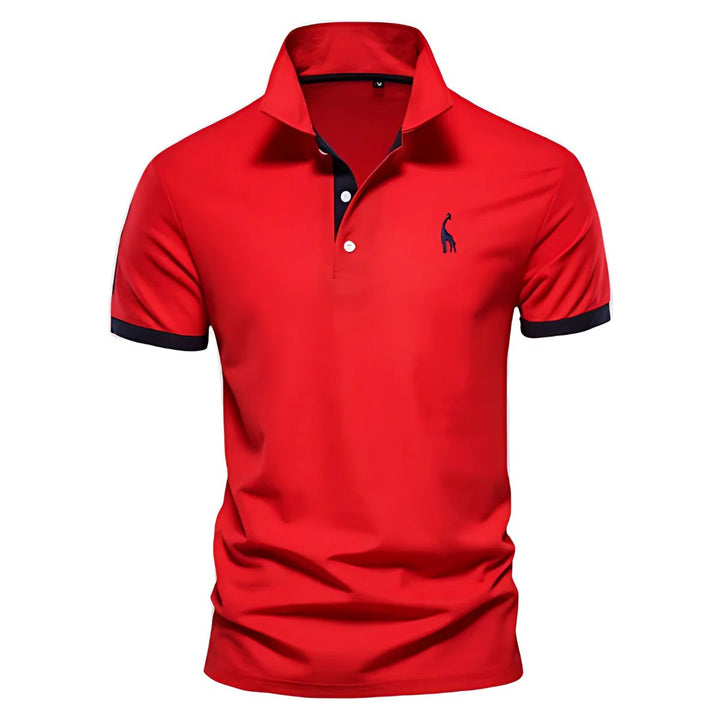 Lucas – Polo contrasté élégant