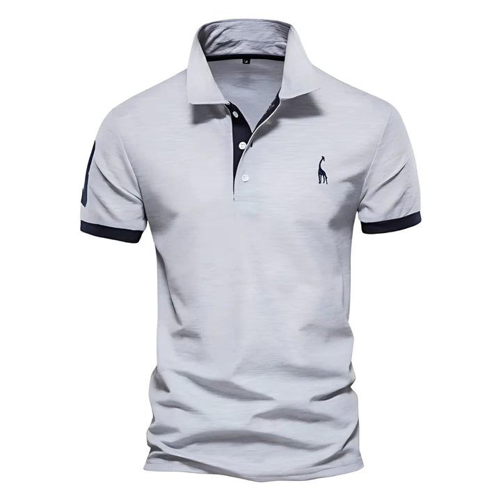 Lucas – Polo contrasté élégant