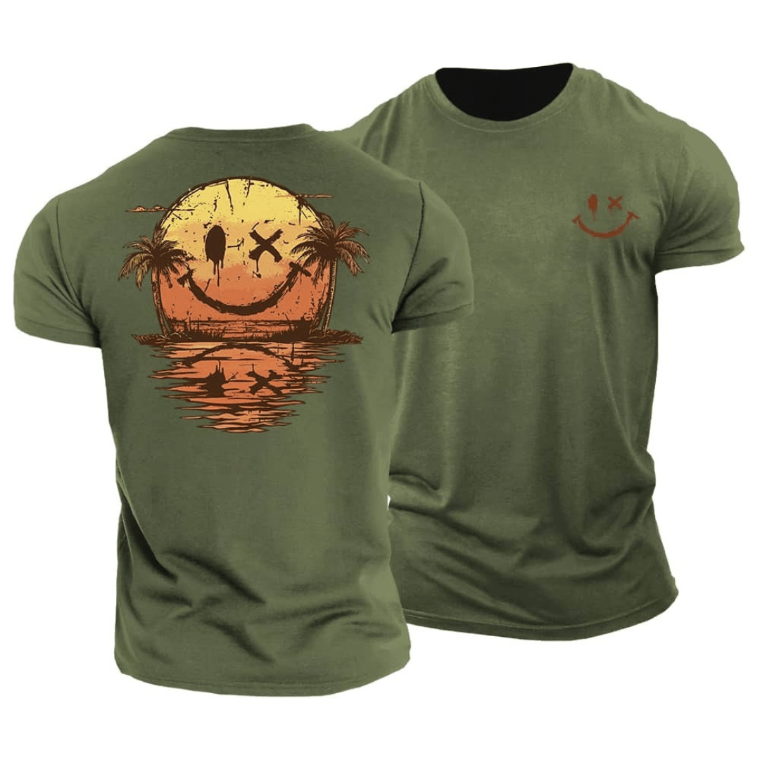 Gomer | T-shirt Smiley Bord de Mer