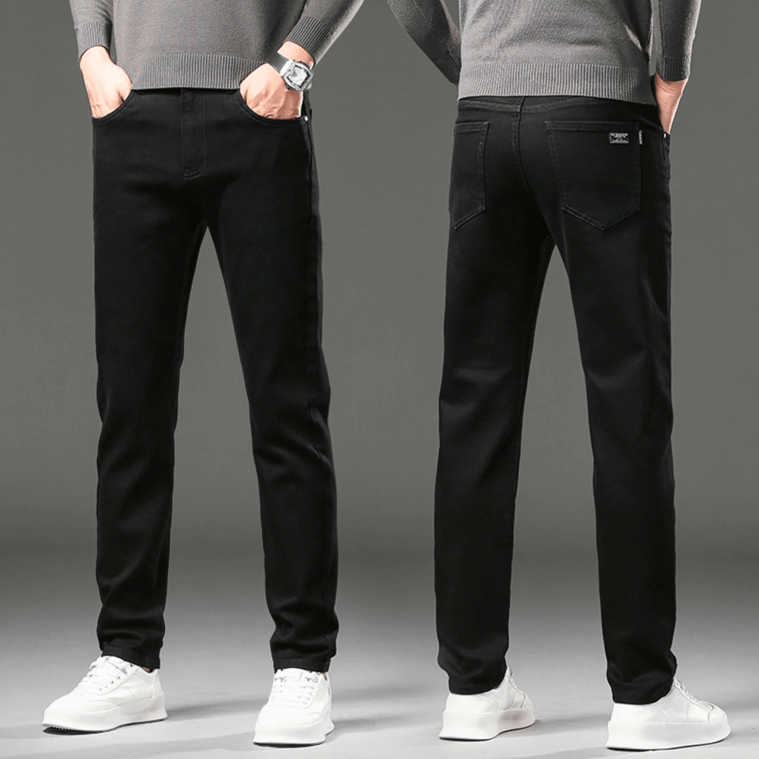 Chaud | PANTALON EN DENIM THERMIQUE